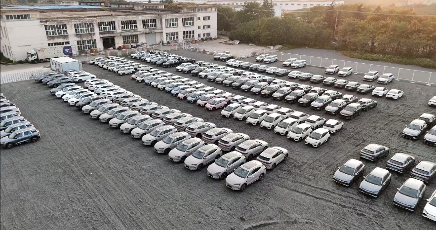 RevoPanda Lianyungang vehicle warehouse in Jiangsu