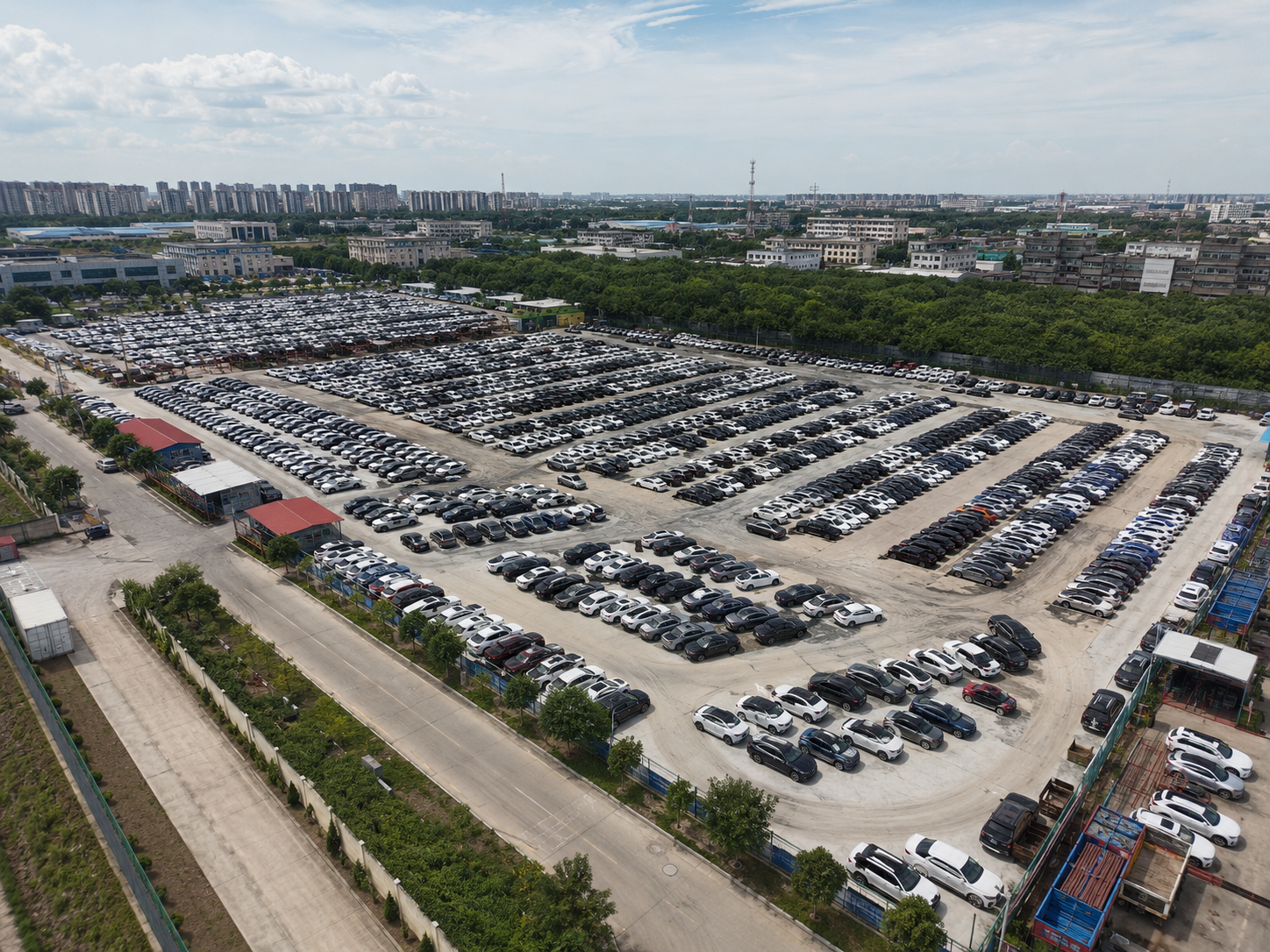 RevoPanda Nansha vehicle warehouse in Guangzhou